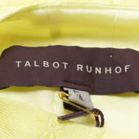 Talbot Runhof Jurk in Geel