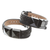 Karl Lagerfeld Montre-bracelet avec des rivets