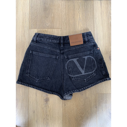 Valentino Garavani Shorts aus Baumwolle in Schwarz