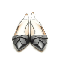 Bally Pumps/Peeptoes aus Leder in Schwarz