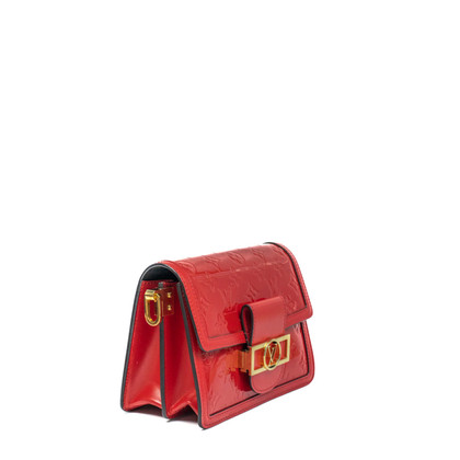 Louis Vuitton Dauphine aus Lackleder in Rot