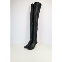 Mm6 Maison Margiela Boots Leather in Black