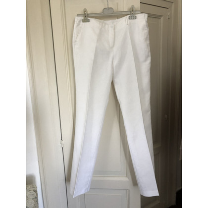 Les Copains Paire de Pantalon en Blanc