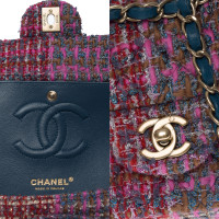 Chanel Flap Bag Katoen in Roze