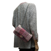 Chanel Flap Bag Katoen in Roze