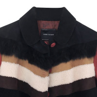Longchamp Longchamp leather jacket suede
