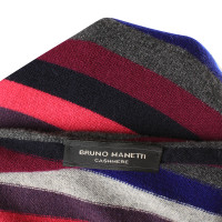 Bruno Manetti Maglione a maglia con motivo a strisce