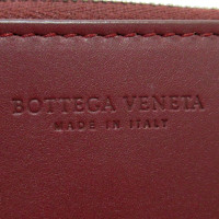 Bottega Veneta Borsette/Portafoglio in Pelle in Bordeaux
