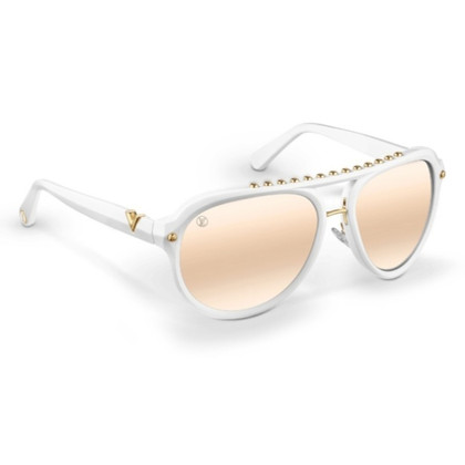 Louis Vuitton Sonnenbrille in Weiß