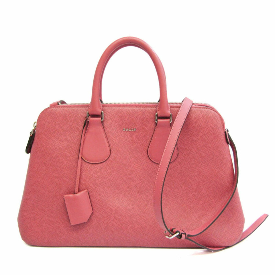 Bally Handtasche aus Leder in Rosa / Pink