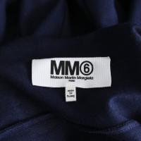Mm6 Maison Margiela Vestito in Jersey in Blu