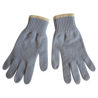 Burberry Handschuhe aus Wolle in Blau