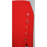 Versace Skirt Cotton in Red