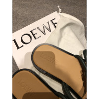 Loewe Sandals Leather in Green
