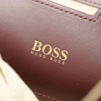 Hugo Boss Shoulder bag Leather in Red