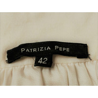 Patrizia Pepe Dress Silk in Cream