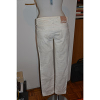John Galliano Jeans Cotton in White