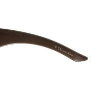 Christian Dior Sonnenbrille mit Metallic-Rahmen