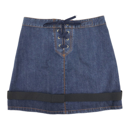 Jean Paul Gaultier Skirt Jeans fabric in Blue