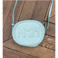 No. 21 Shoulder bag Leather in Blue