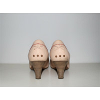 Tod's Pumps/Peeptoes Leather in Nude