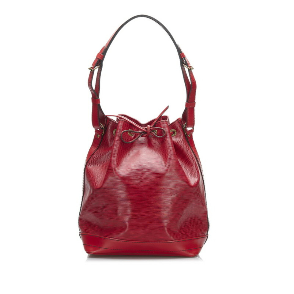 Louis Vuitton Sac Noé Leather in Red