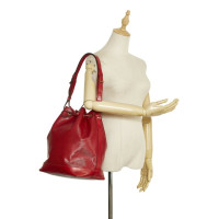 Louis Vuitton Sac Noé Leather in Red