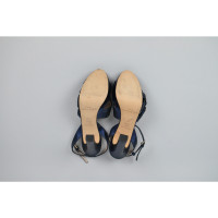 L.K. Bennett Sandals Leather in Blue