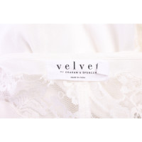 Velvet Bovenkleding Viscose in Crème