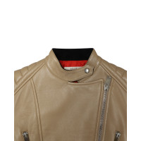 Céline Jacket/Coat Leather in Beige