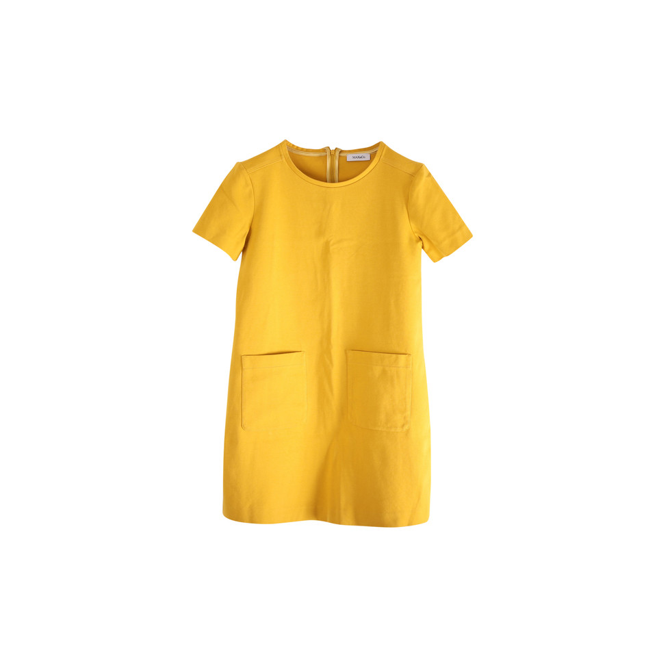 Max & Co Kleid aus Jersey in Gelb