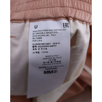 Mm6 Maison Margiela Trousers Cotton in Pink