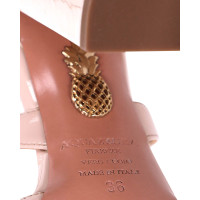 Aquazzura Sandals Patent leather in Pink