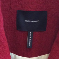 Isabel Marant Veste en laine rouge