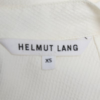 Helmut Lang Capispalla in Viscosa in Bianco