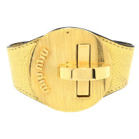 Miu Miu Bracelet/Wristband Leather in Yellow