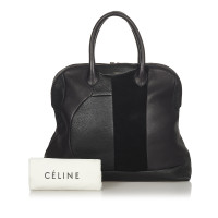Céline Tote Bag aus Leder in Schwarz