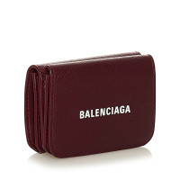 Balenciaga Täschchen/Portemonnaie aus Leder in Braun