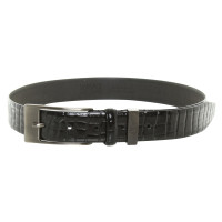 Versace Leather belt in black
