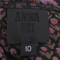 Anna Sui Lappendeken rok gemaakt van zijde
