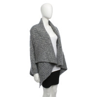 Etro Knit poncho in grey