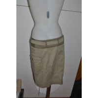 Max Mara Skirt Cotton in Olive