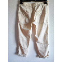 Diesel Trousers Cotton in Cream