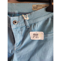 Diesel Trousers Cotton in Turquoise