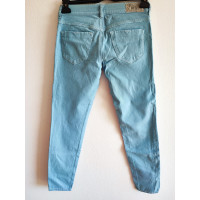 Diesel Trousers Cotton in Turquoise