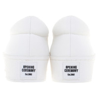 Opening Ceremony Plateau slippers in white