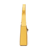 Céline Shoulder bag Leather in Yellow