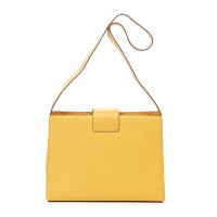 Céline Shoulder bag Leather in Yellow