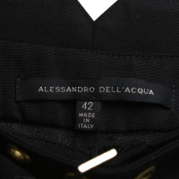 Alessandro Dell'acqua trousers in black