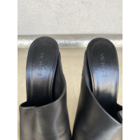 Vic Matie Pumps/Peeptoes Leather in Black